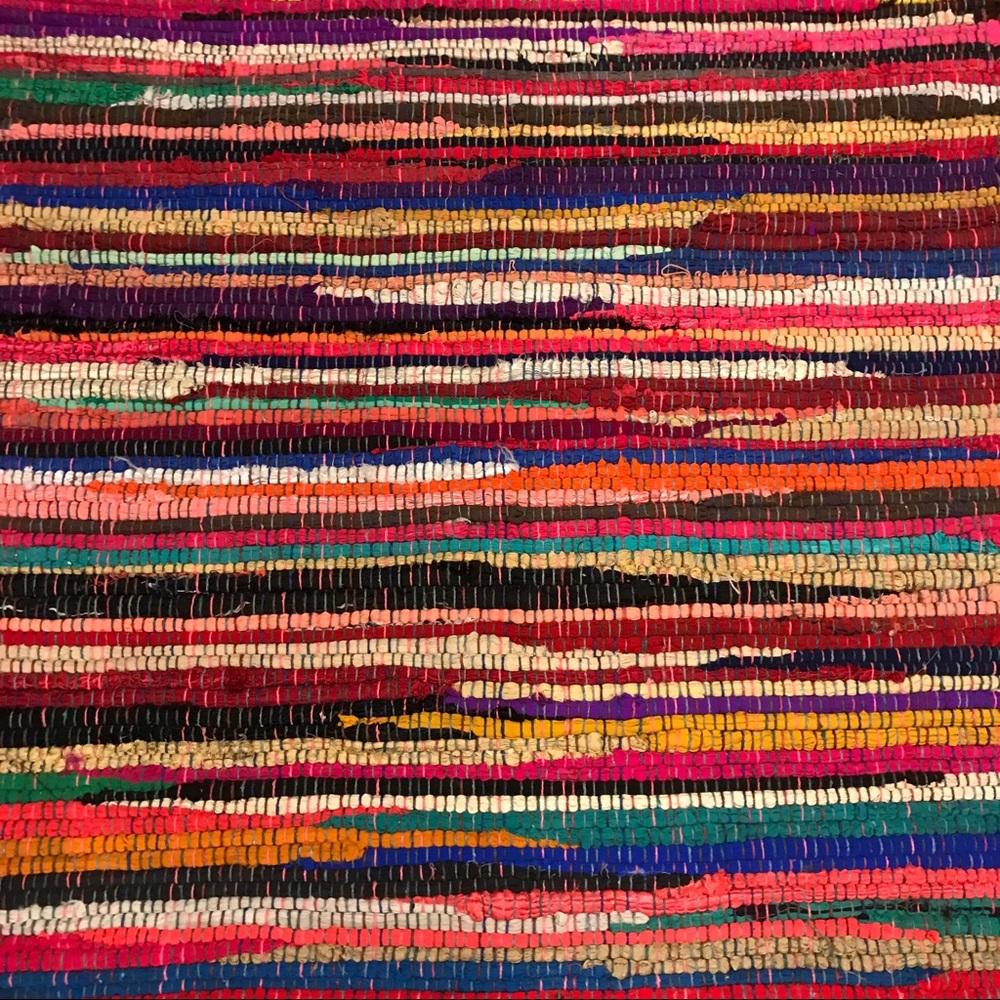 Chindi | Colorful Woven Rag Rug - Picture 3 of 5